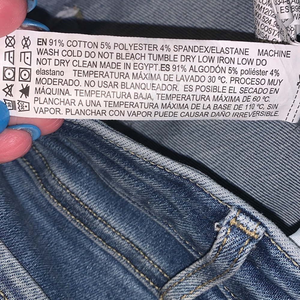 Forever 21 distressed stretch jeans size 28 - Picture 12 of 13